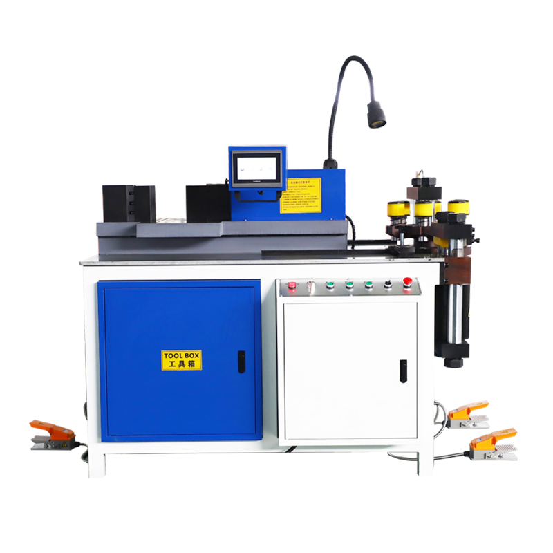 Open-type 303 busbar processing machine